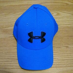 Under Armour Vibrant Blue Hat with Black Logo